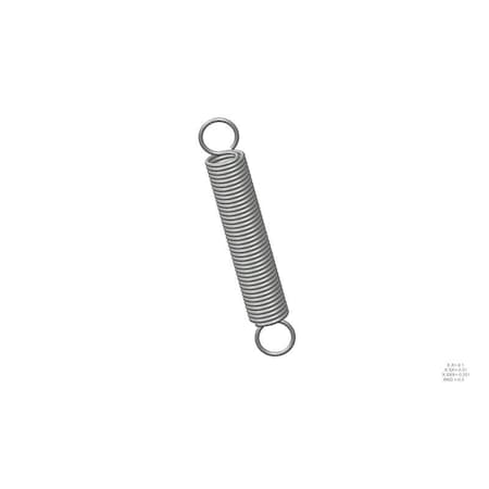 Approved Vendor Extension Spring, O=1.125, L= 7.00, W= .125 G609969439